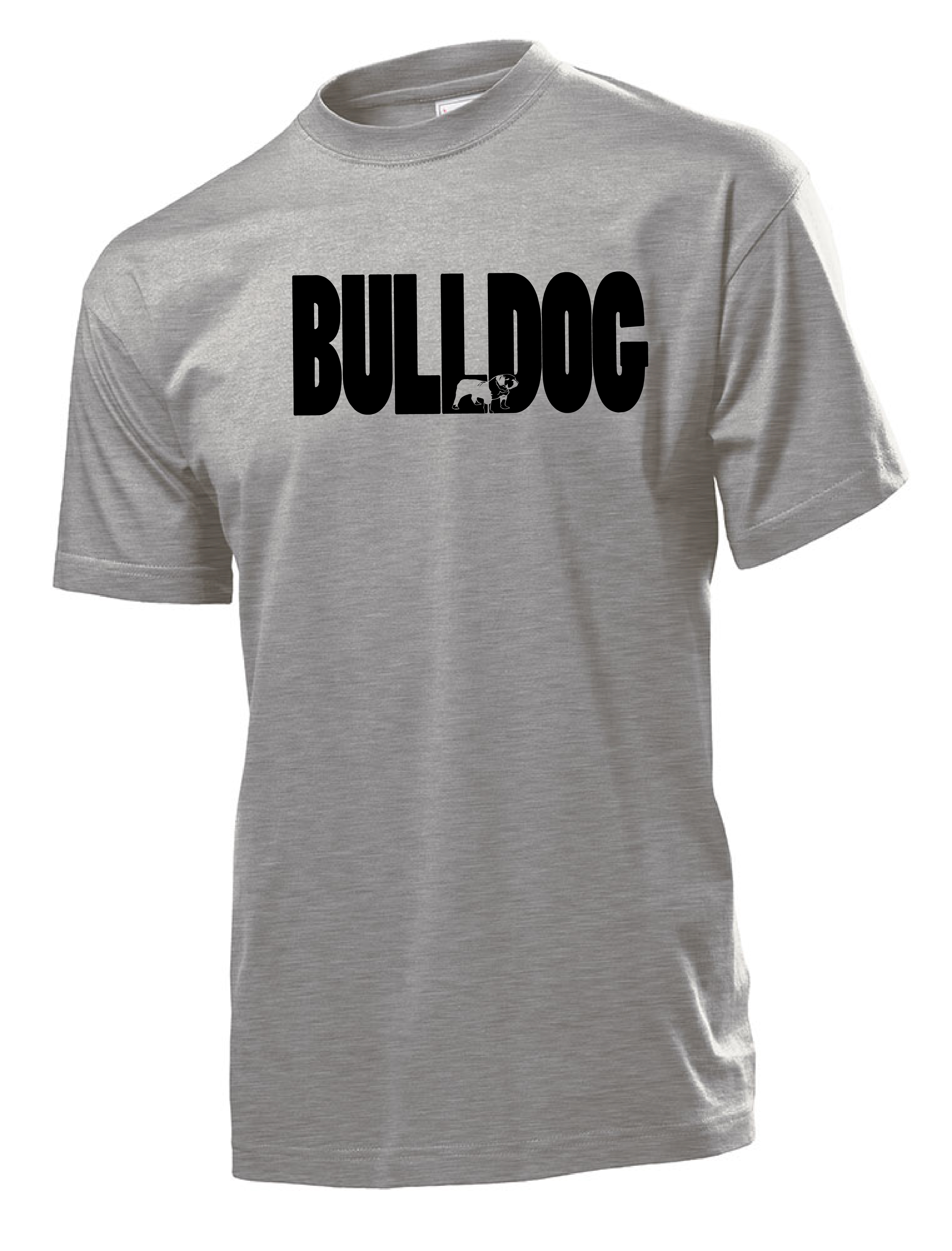 Tričko s potiskem Bulldog nápis
