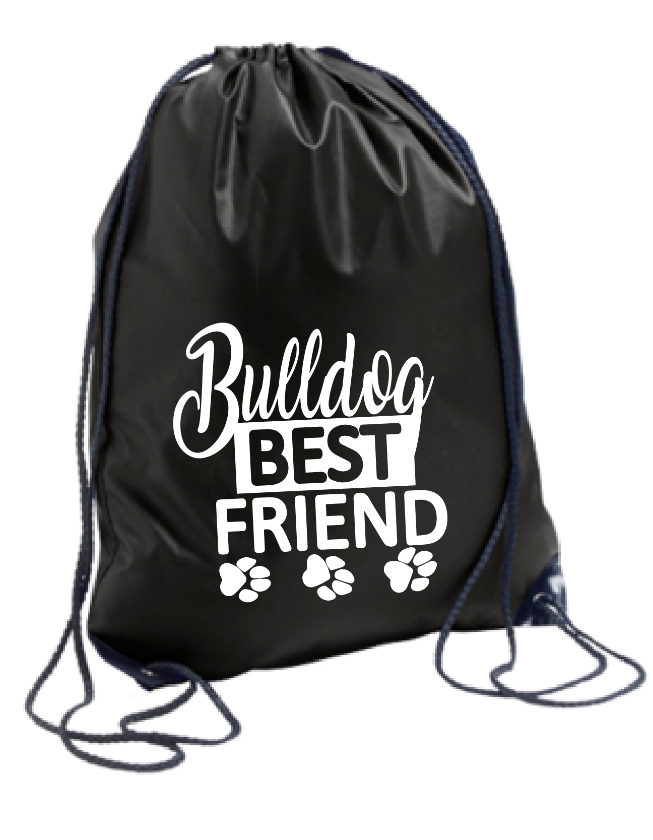 Sportovní vak s potiskem Friend Bulldog