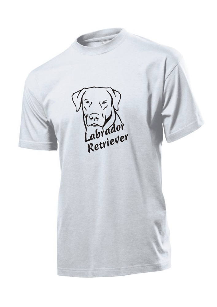 Tričko s potiskem Labrador Retriever