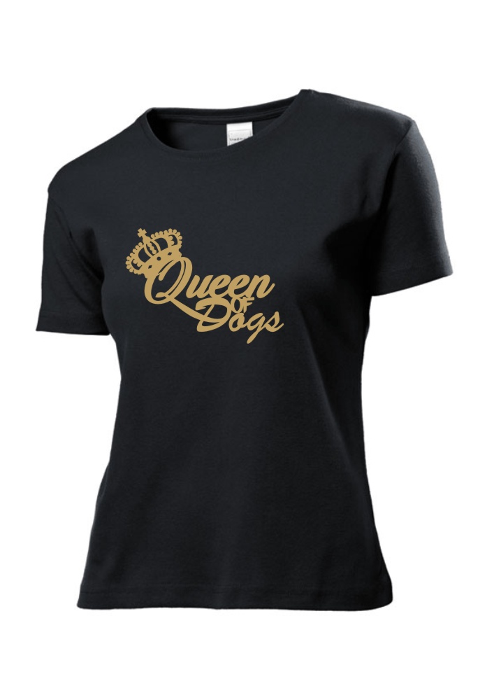 Dámské tričko s potiskem Queen dogs