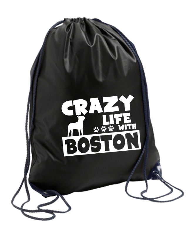 Sportovní vak s potiskem Crazy Boston