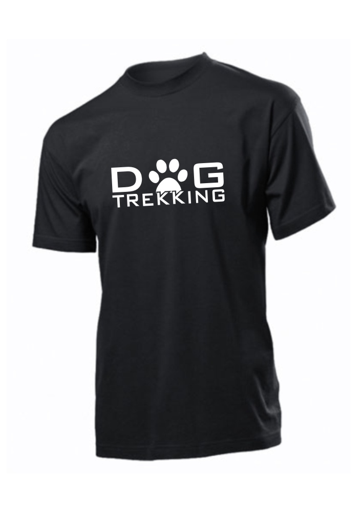 Tričko s potiskem Dog trekking