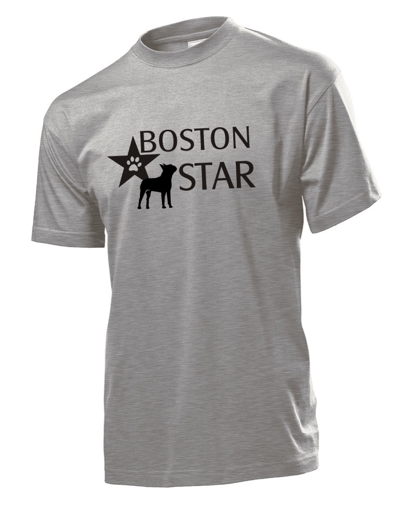 Tričko s potiskem Boston star