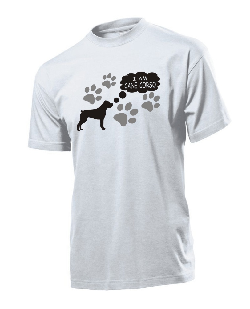 Tričko s potiskem I am Cane Corso 