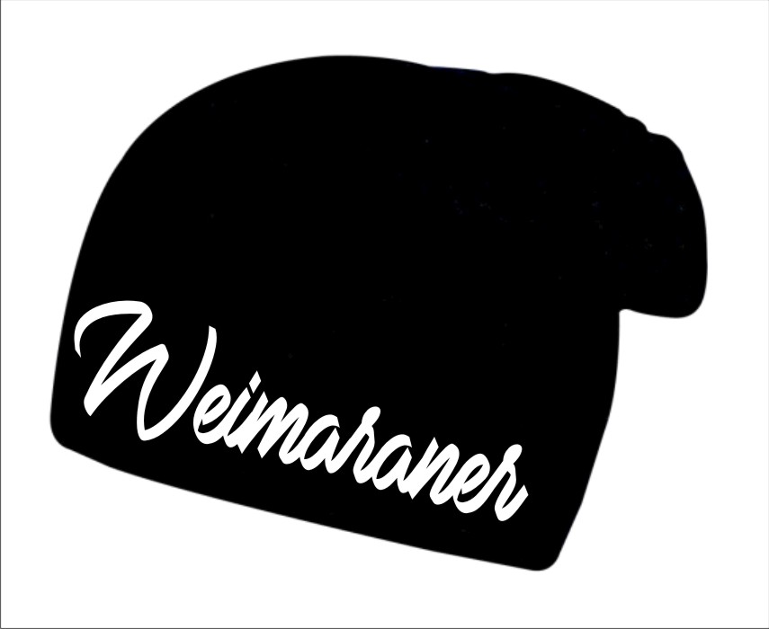 Zimní čepice s potiskem Weimaraner
