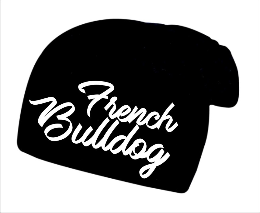 Zimní čepice s potiskem French Bulldog