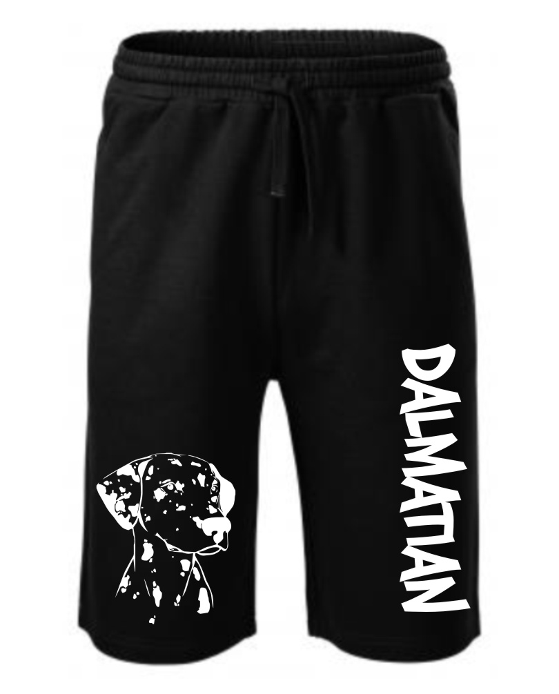 Pánské kraťasy s potiskem Dalmatian nápis