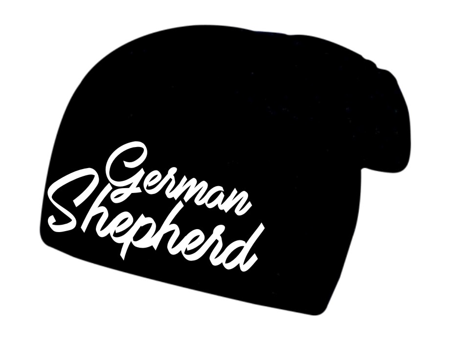 Zimní čepice s potiskem German Shepherd