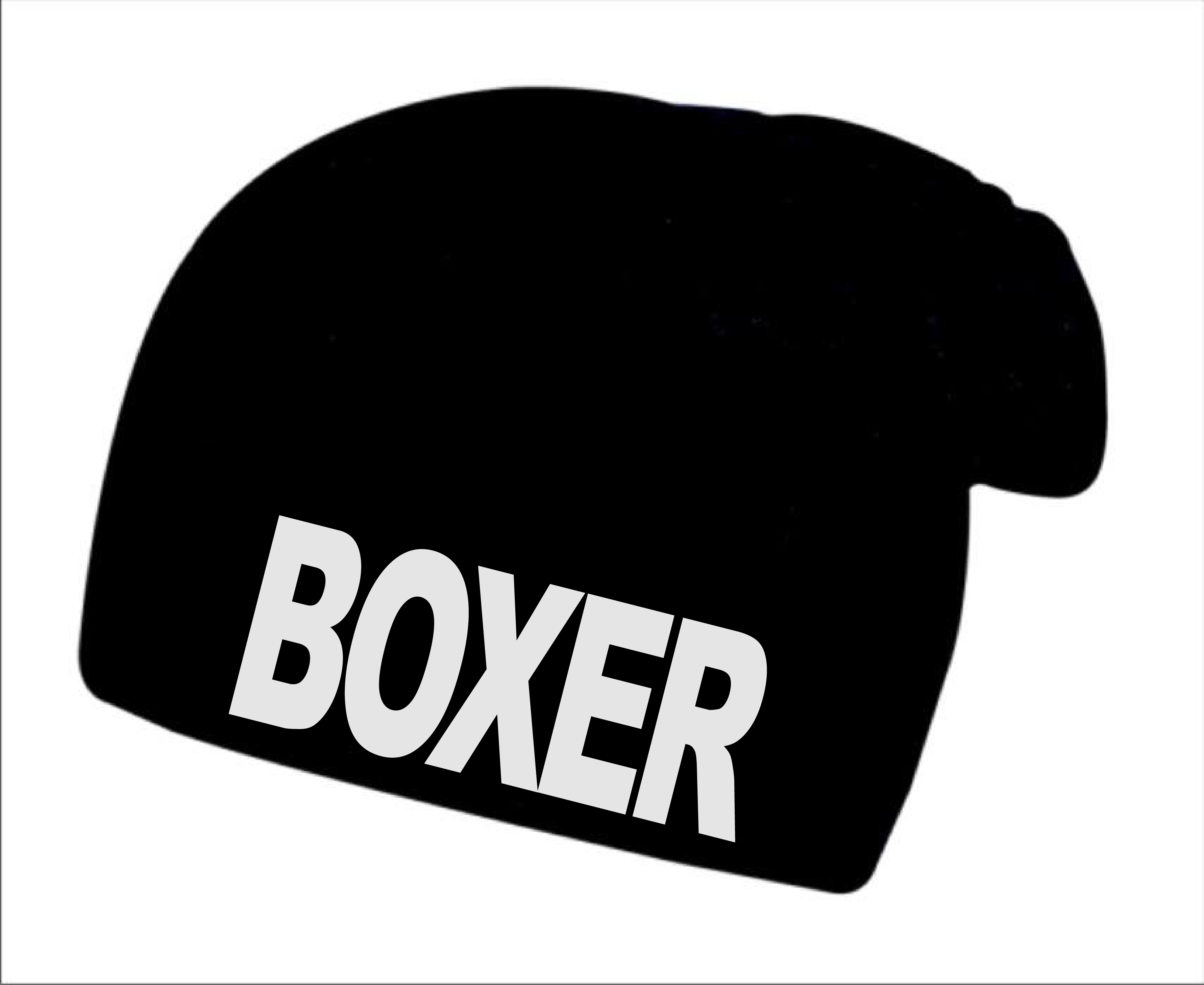Zimní čepice s potiskem Boxer 1