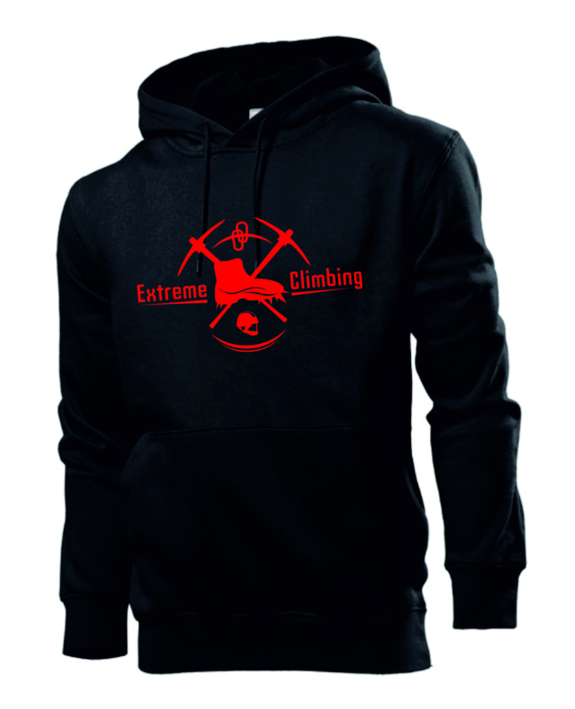 Mikina s potiskem  Extreme climbing