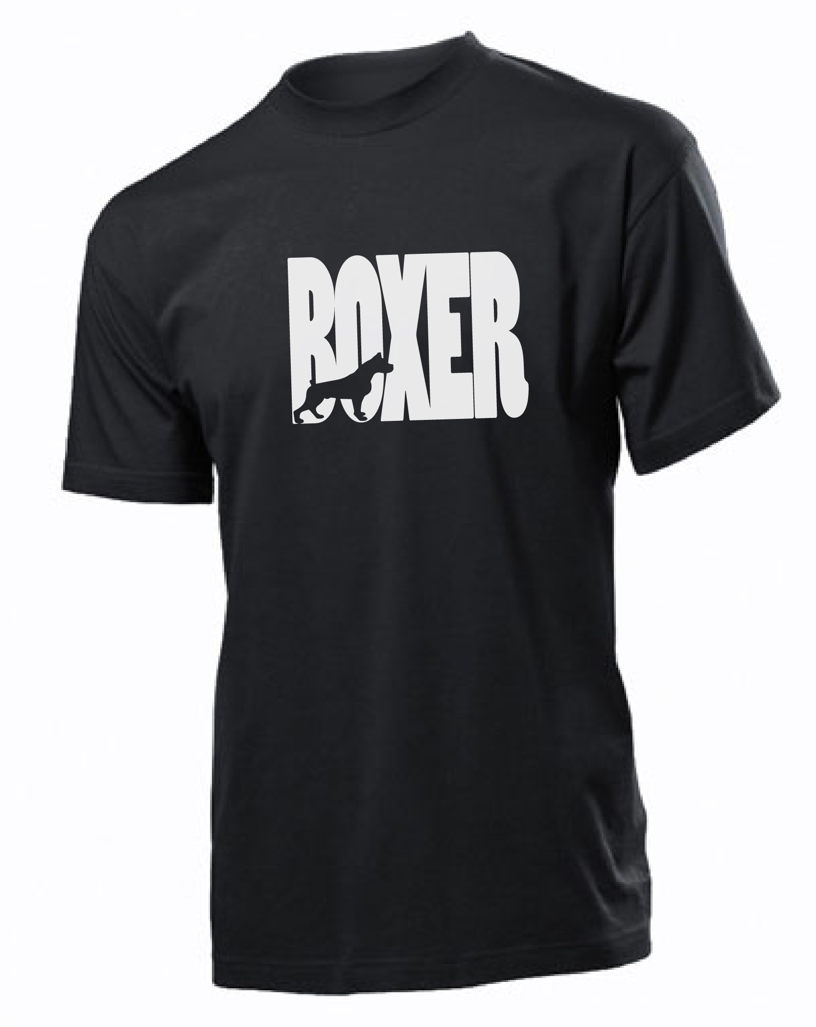 Tričko s potiskem Boxer nápis
