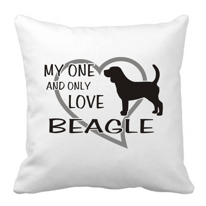 Polštář My one and only love Beagle