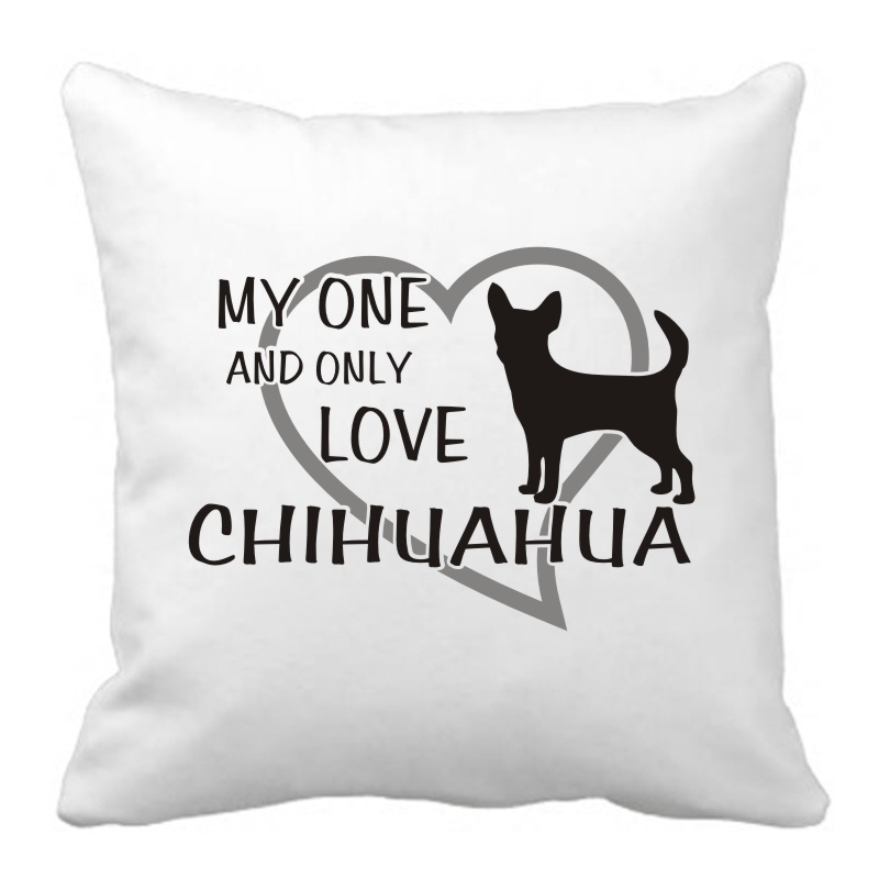 Polštář My one and only love Chihuahua