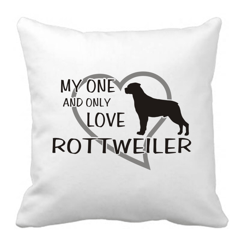 Polštář My one and only love Rottweiler