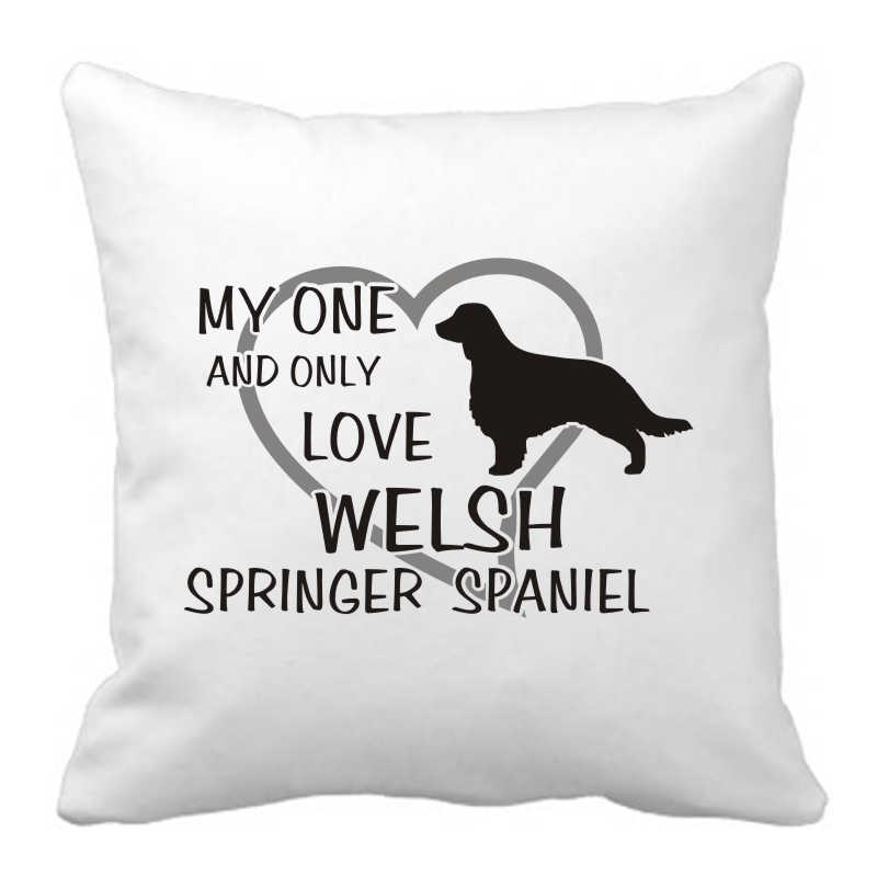 Polštář My one and only love Welsh Springer Spaniel