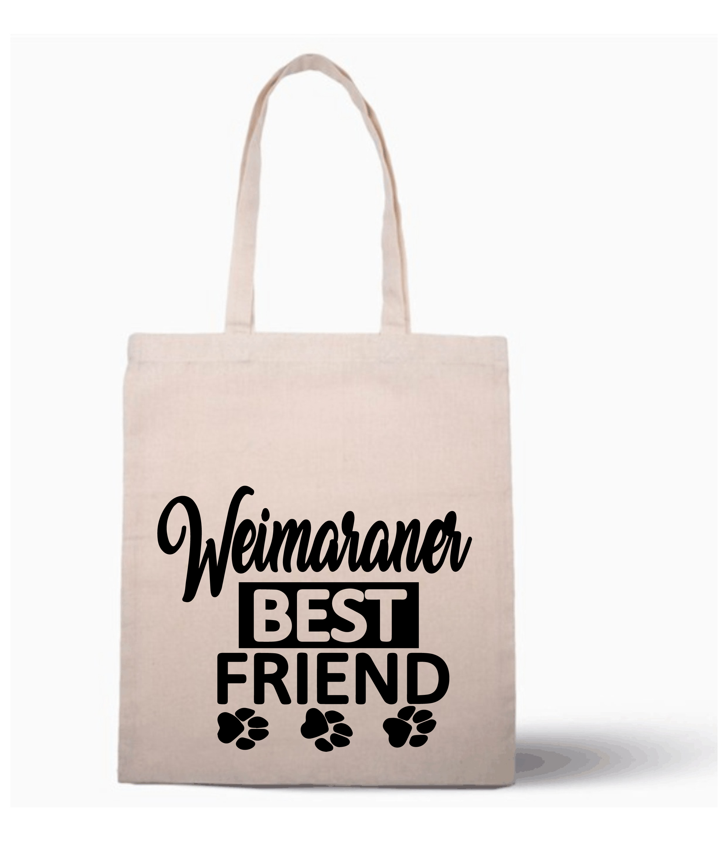Nákupní taška s potiskem Friend Weimaraner