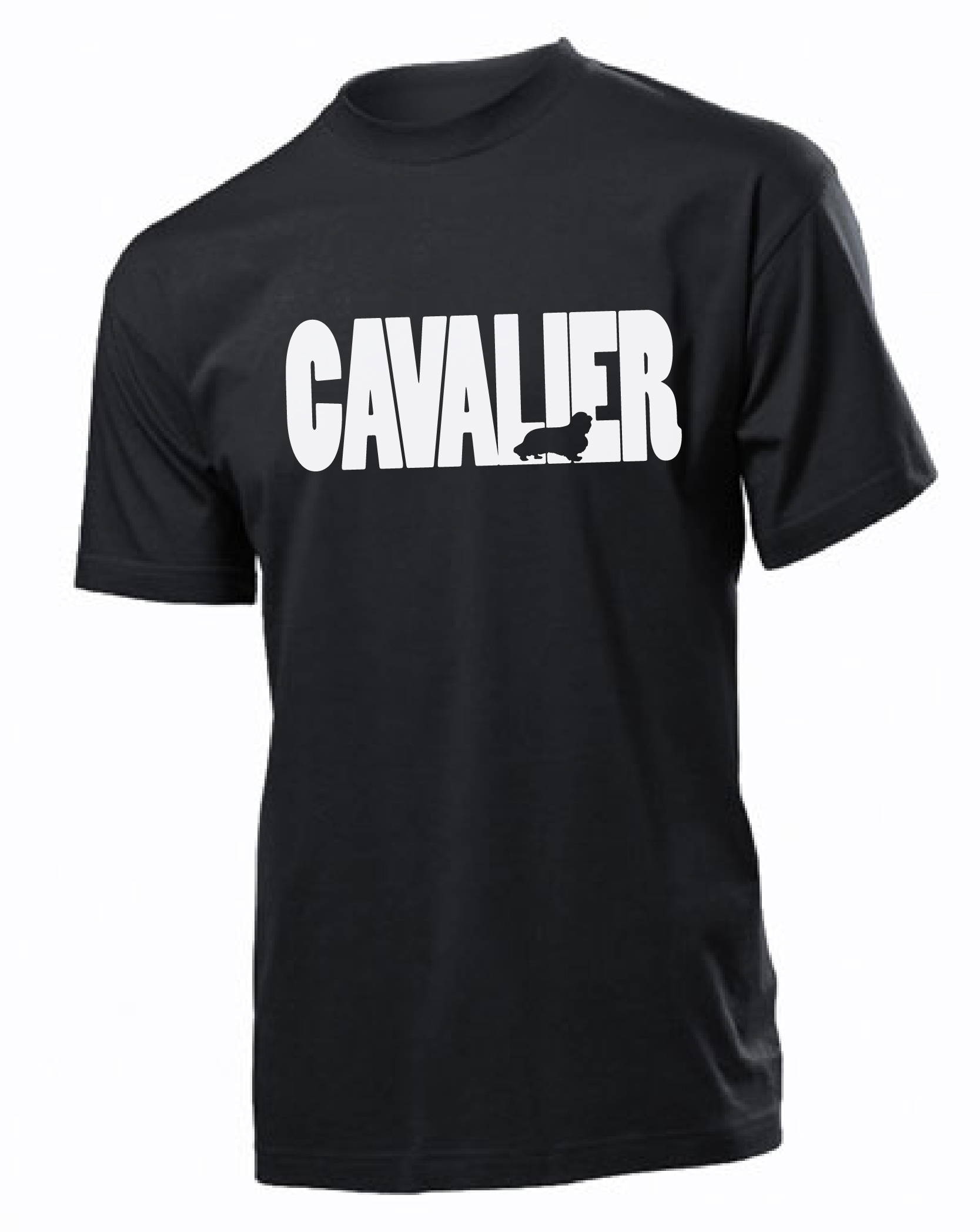 Tričko s potiskem Cavalier Nápis