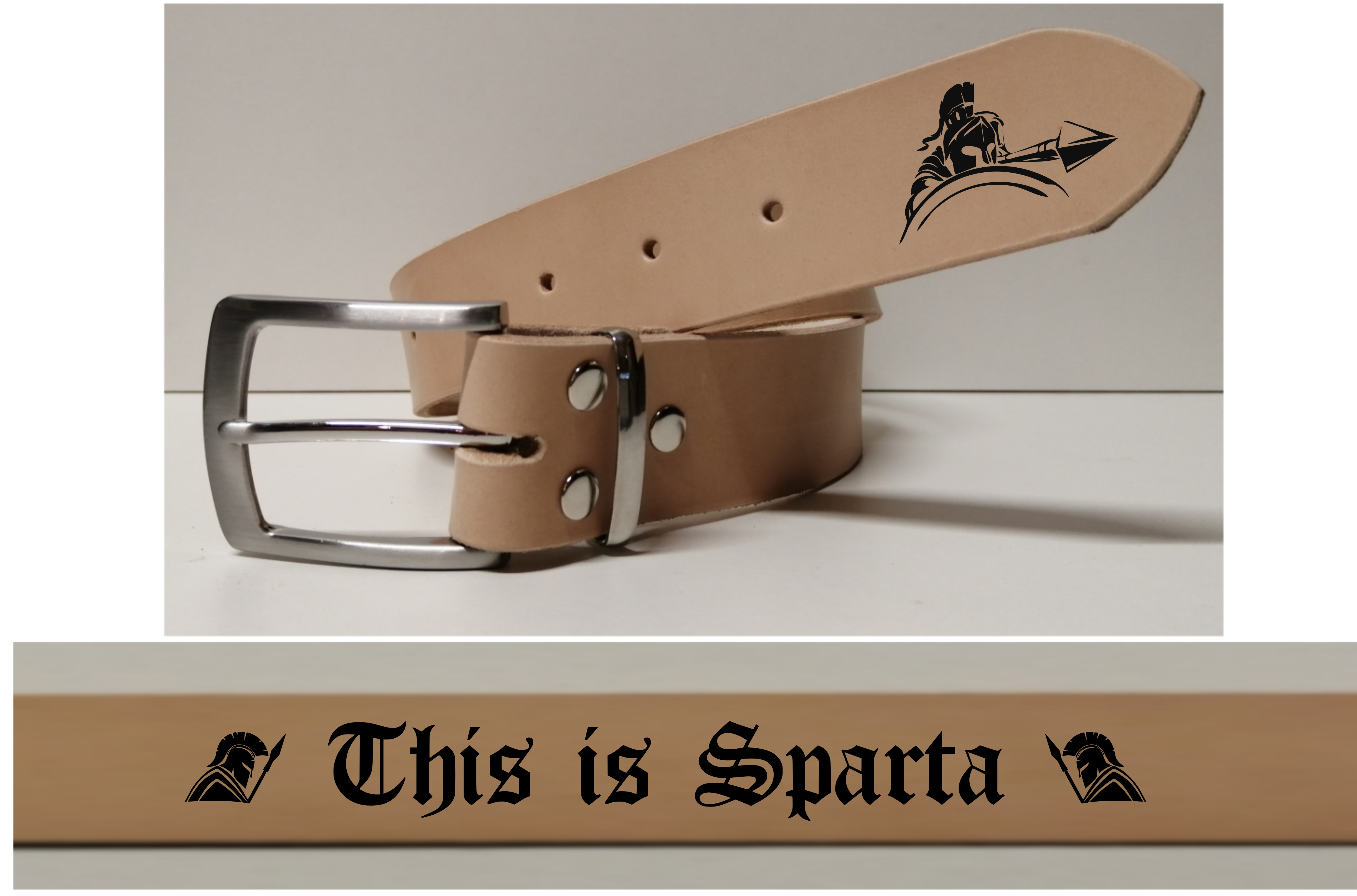 Kožený opasek This is SPARTA!