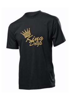 Pánské tričko s potiskem King dogs