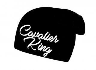 Zimní čepice s potiskem Cavalier King