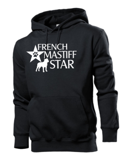Mikina s potiskem French Mastiff star