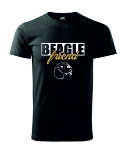 Tričko s potiskem Beagle friend