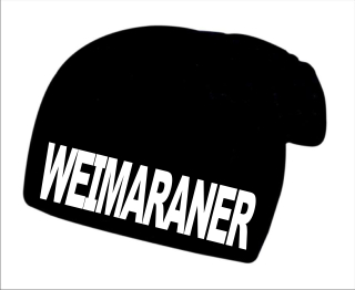 Zimní čepice s potiskem Weimaraner 1