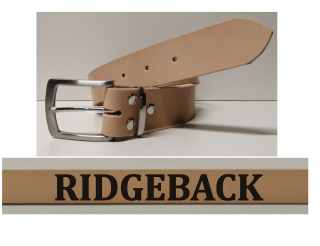Kožený opasek Ridgeback s gravírováním 