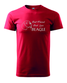 Tričko s potiskem Beagle best friend