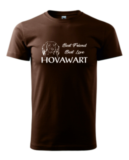 Tričko s potiskem Hovawart best friend