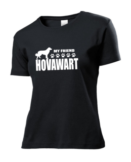 Tričko s potiskem Hovawart my friend