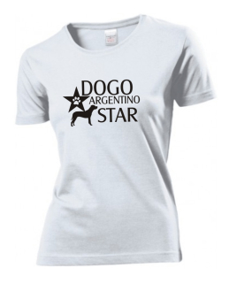 Tričko s potiskem Dogo Argentino star